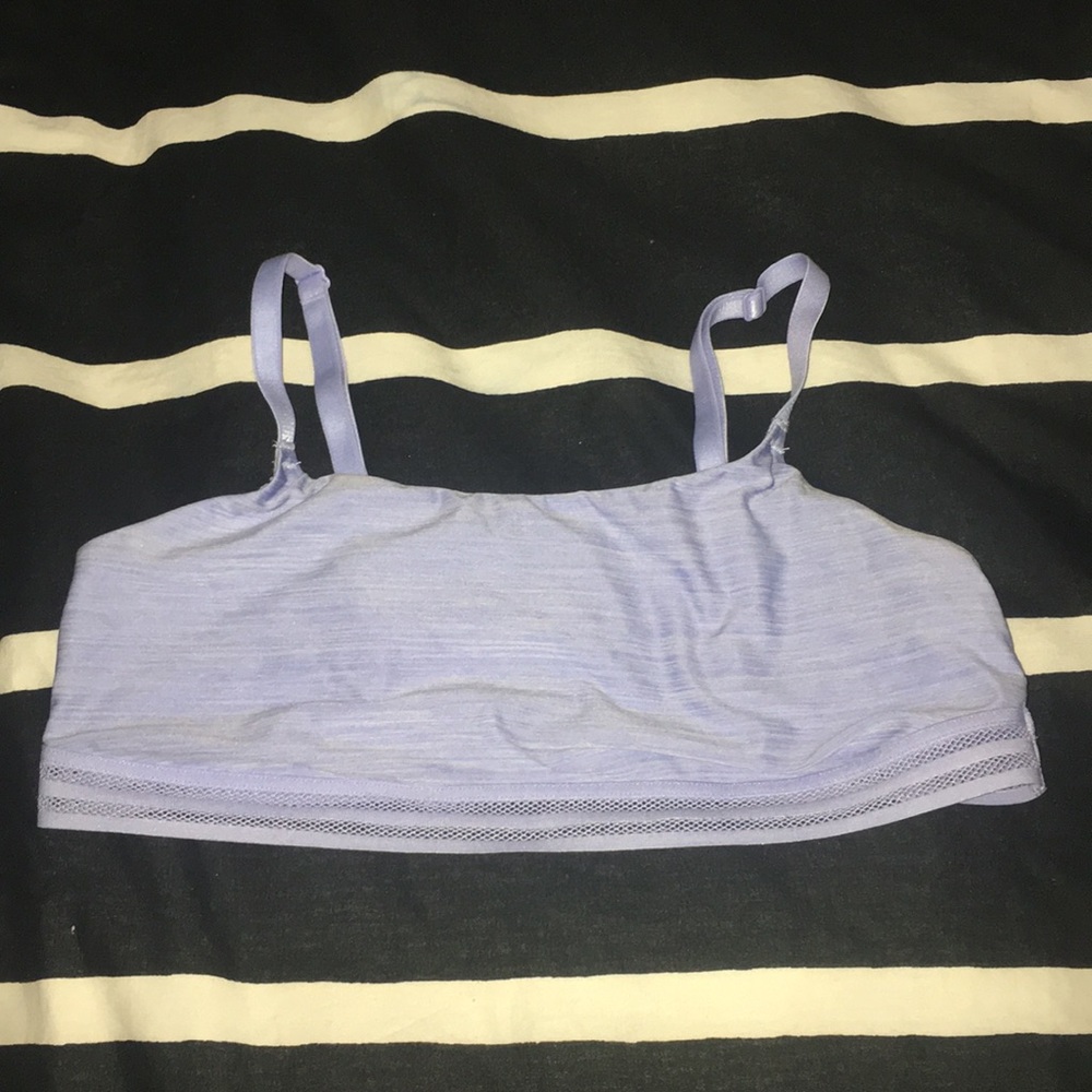Victoria’s Secret light purple heather sports bra